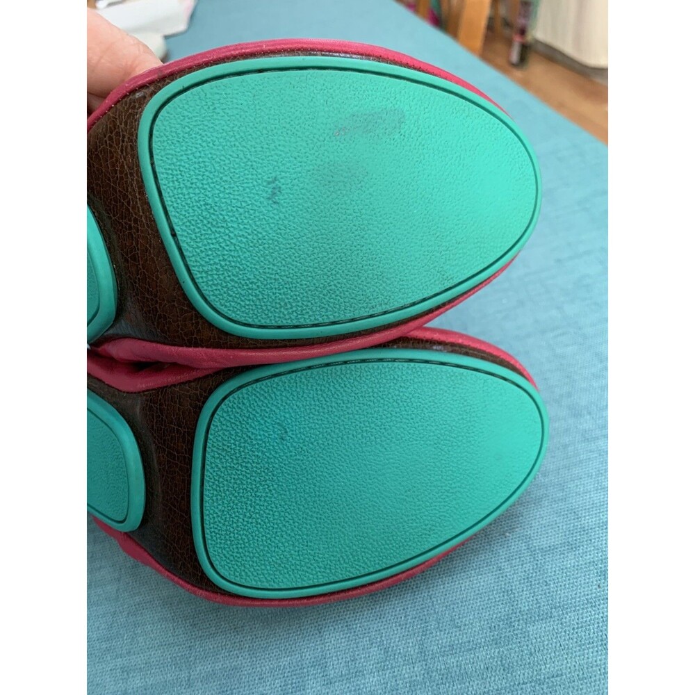 Tieks by Gavrieli Women's Ballet Flats Size 6, Fuchsia Pink Matte, Leather Shoes - Picture 5 of 7
